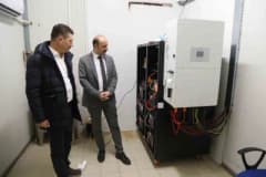 Balıkesir Atköy Kooperatifinde kurulan güneş enerjisi panelleri ve tesis görüntüsü