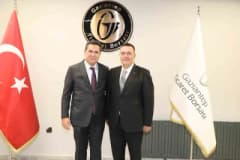 Gaziantep Ticaret Borsası seçimlerinde yeni yönetim kadrosu üyeleri bir arada