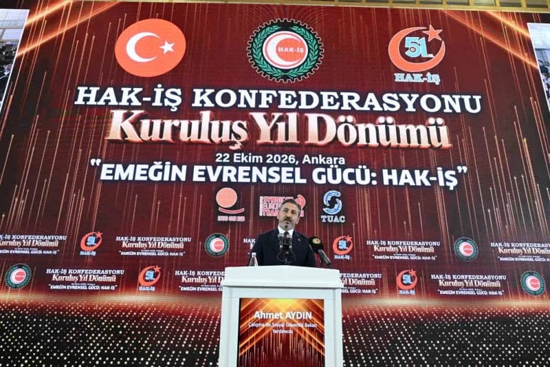 Çalışma ve Sosyal Güvenlik Bakan Yardımcısı Ahmet Aydın