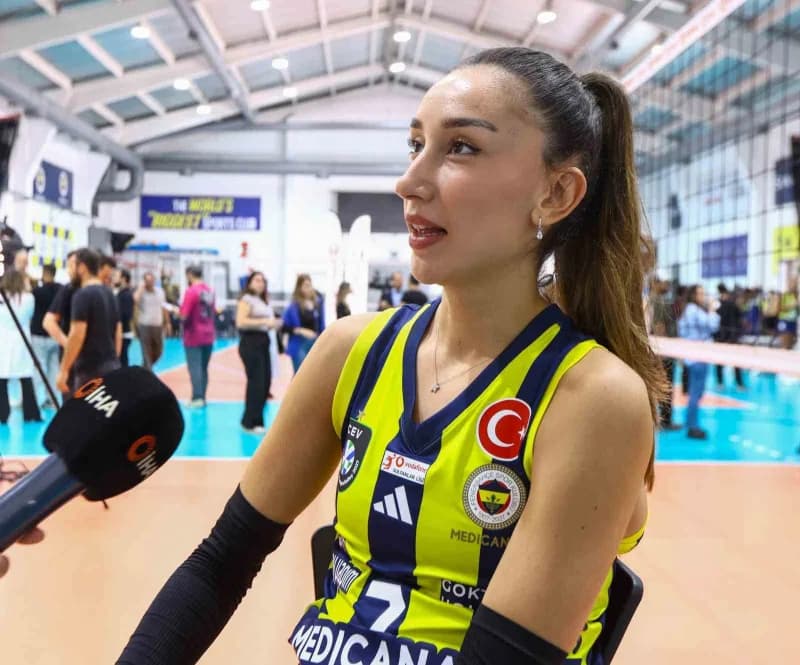 Hande Baladın, İHA muhabirine açıklamalarda bulundu.