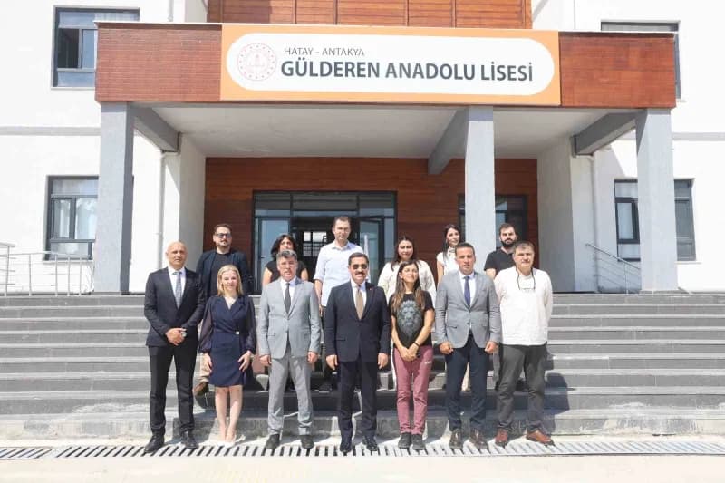 Kahramanmaraş merkezli depremlerde Hatay’da 210 eğitim kurumu yıkılırken, kentte yürütülen yeniden inşa çalışmaları kaps