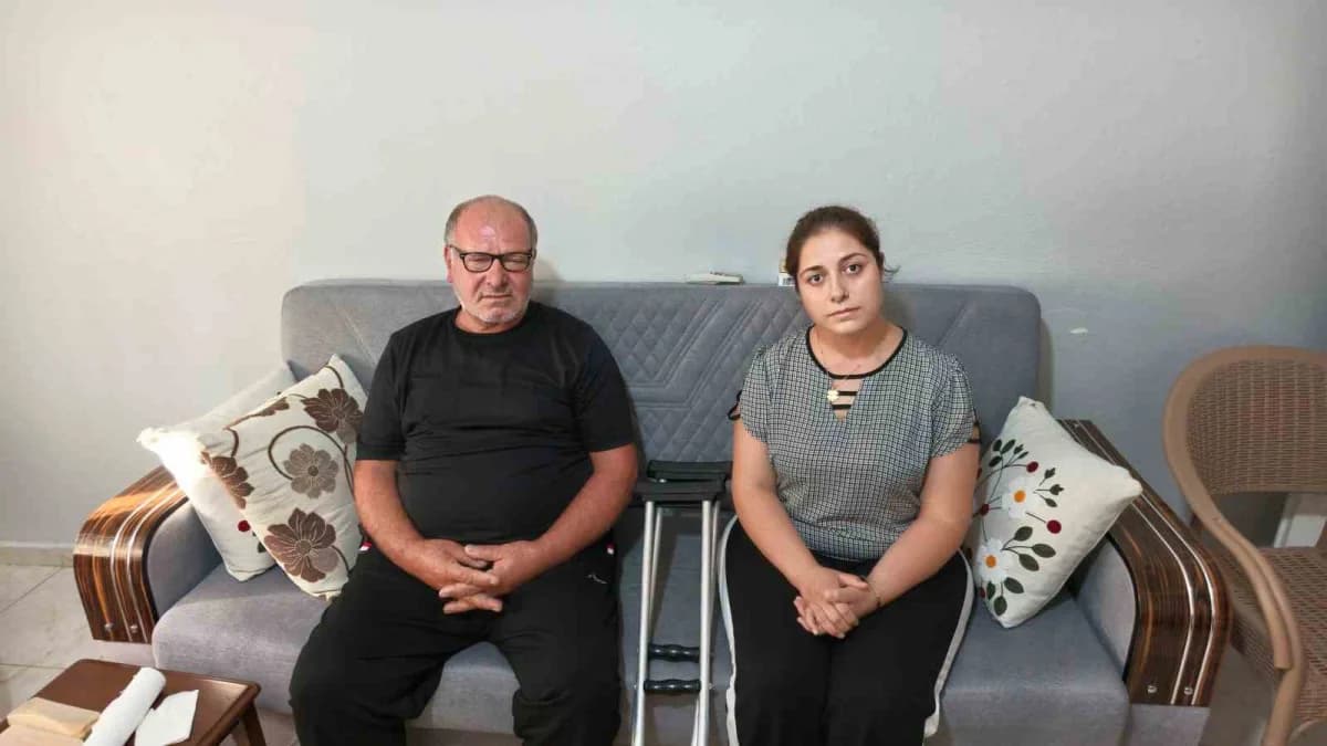 Mehmet Ataş ve kızı Selda Marangözoğlu