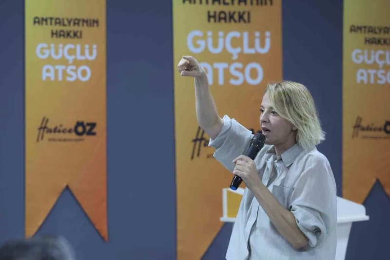 Antalya Ticaret ve Sanayi Odası (ATSO) Başkan Adayı Hatice Öz