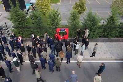 Kayseri’de Hava İkmal 100. Yıl Caddesi’nin açılış töreninden görüntü