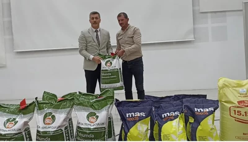 Havza’da 510 üreticiye destek