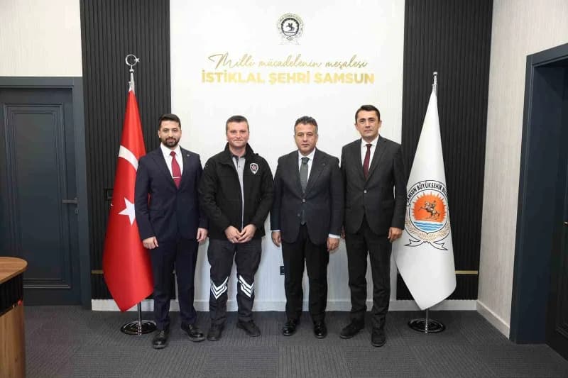 Görev yaptığı sırada gösterdiği hızlı ve cesur müdahaleyle bir çocuğun hayatının kurtulmasına vesile olan Büyükşehir Bel