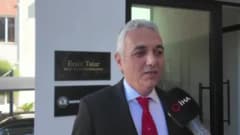 Hekimsen Genel Başkanı Adil Kurban ve KKTC 5. Cumhurbaşkanı Ersin Tatar görüşme sırasında