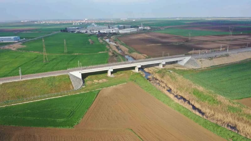 Ulaştırma ve Altyapı Bakanı Abdulkadir Uraloğlu, "Hızlı Tren ağımızı Çerkezköy’den Kapıkule’ye, Avrupa sınırına kadar ul