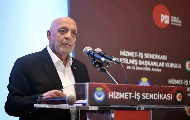 HİZMET-İŞ Sendikası Antalya toplantısında çalışma hayatı reform talepleri