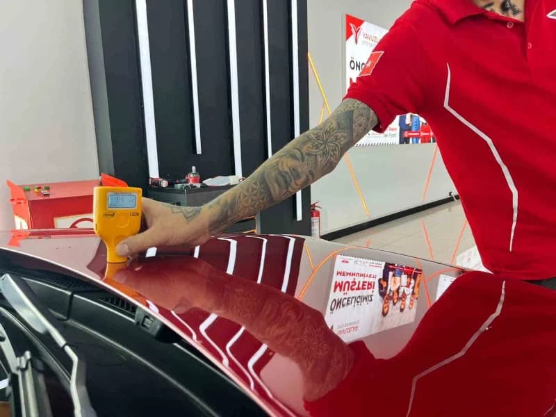 İkinci el araç alım satımlarında mağduriyet yaşanmaması için araçların uzman ekipler tarafından deta
