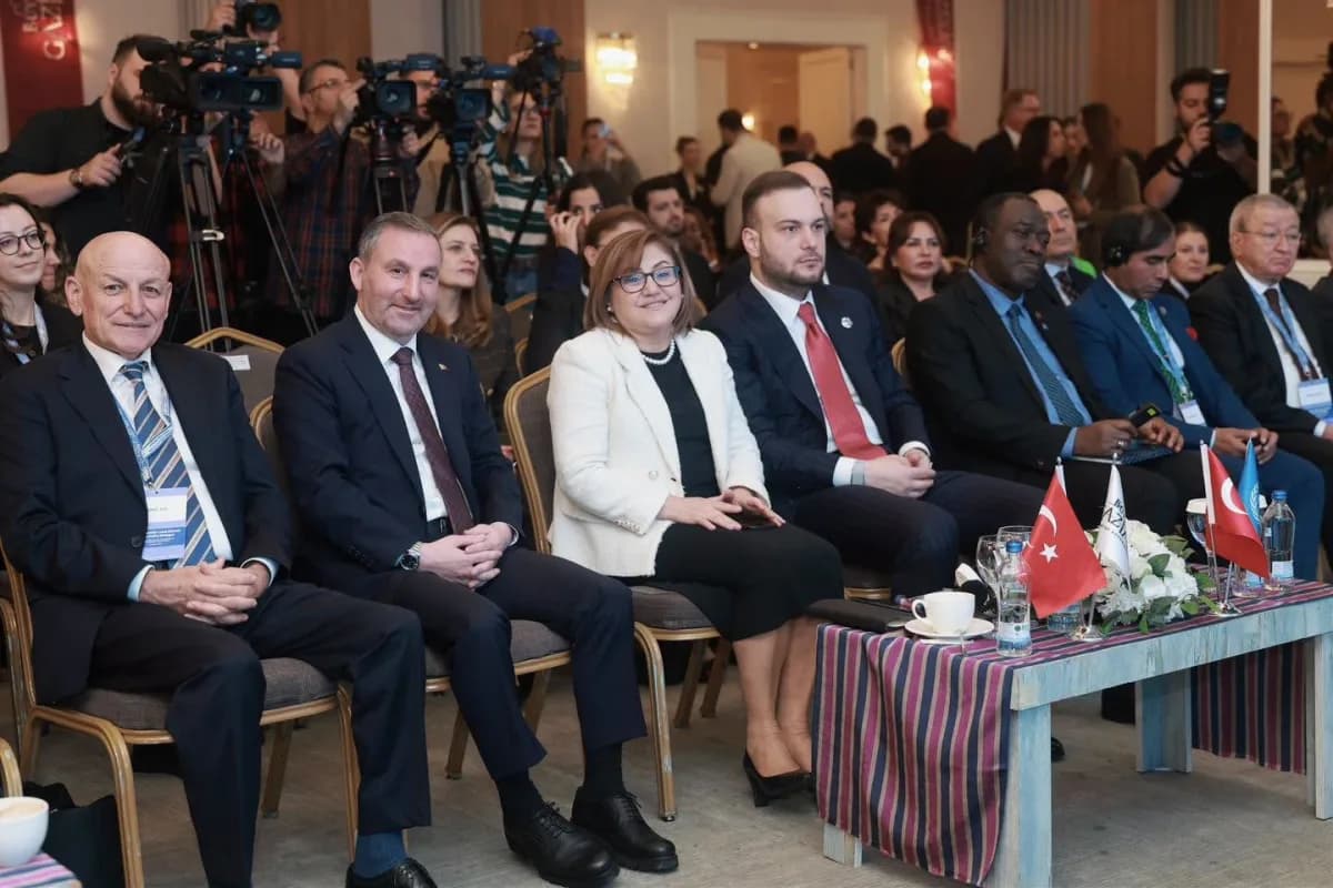 Samsun’un Terme Belediye Başkanı Şenol Kul, Gaziantep’teki uluslararası programda İklim mücadelesini