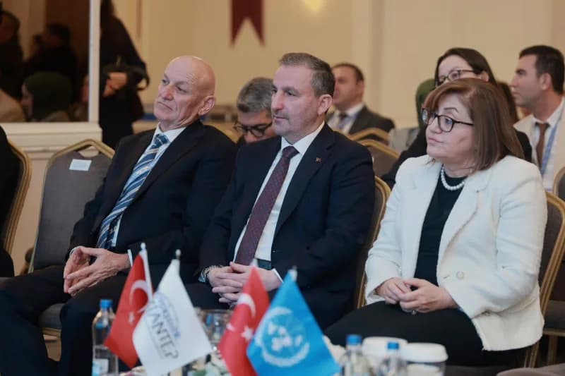 Samsun’un Terme Belediye Başkanı Şenol Kul, Gaziantep’teki uluslararası programda İklim mücadelesini