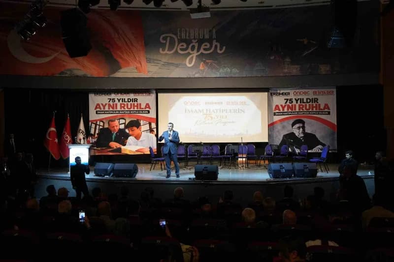 İmam Hatipler Kuruluşu’nun 75. Yılı ve İmam Hatipler Haftası programı, Milli Eğitim Bakanı Yusuf Tek