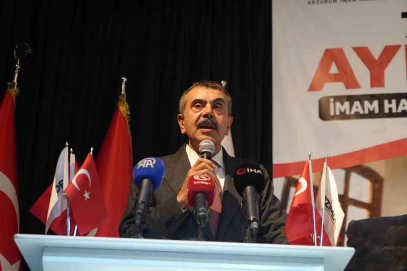 İmam Hatipler Kuruluşu’nun 75. Yılı ve İmam Hatipler Haftası programı, Milli Eğitim Bakanı Yusuf Tek