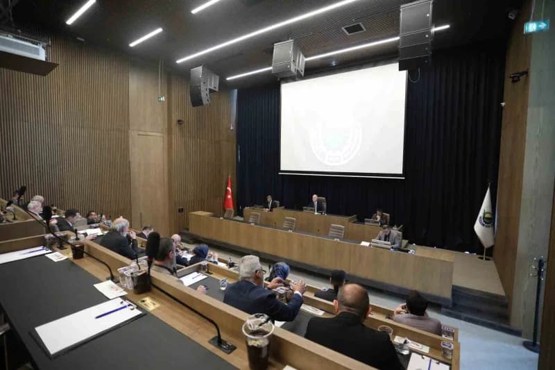 İnegöl Belediyesi ekim ayı olağan Meclis toplantısı yapıldı