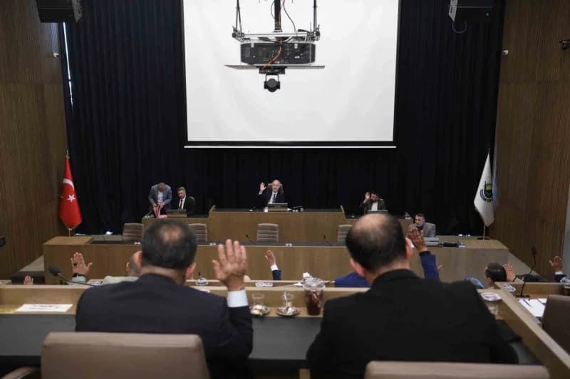 İnegöl Belediyesi ekim ayı olağan Meclis toplantısı yapıldı