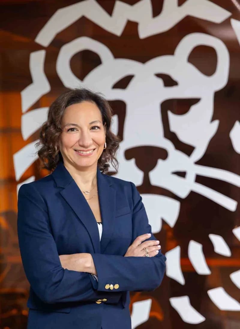 ING Yatırım logosu ve global piyasalara erişim hizmeti tanıtımı