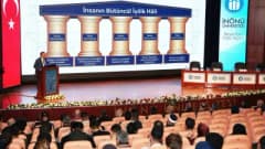 İnönü Üniversitesi’nde düzenlenen Din ve Bağımlılık temalı Uluslararası İslâm ve Yorum Sempozyumu açılış töreni