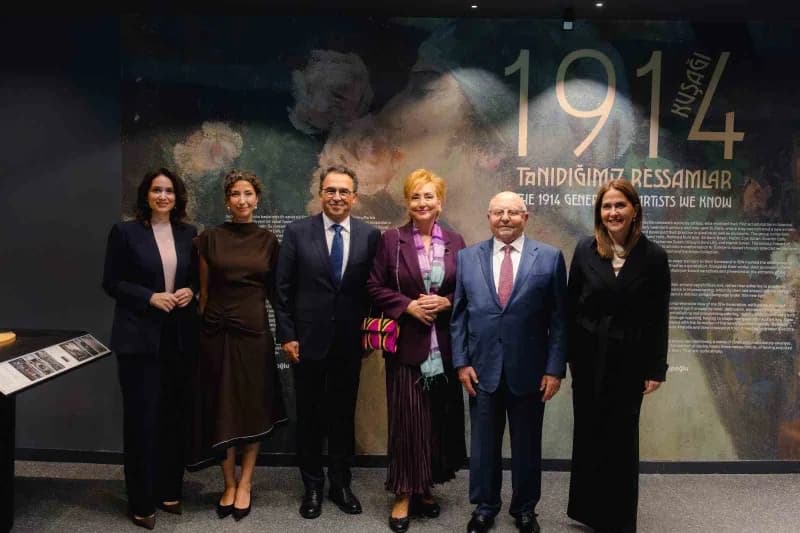 Türkiye İş Bankası Resim Heykel Müzesi’nde 1914 Kuşağı sergisinden sanat eserleri ve İzmir’de Lumina: Renk ve Işık Sanat