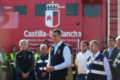 İspanya Castilla La Mancha bölgesinde yüksek hızlı tren kazası sonrası olay yeri