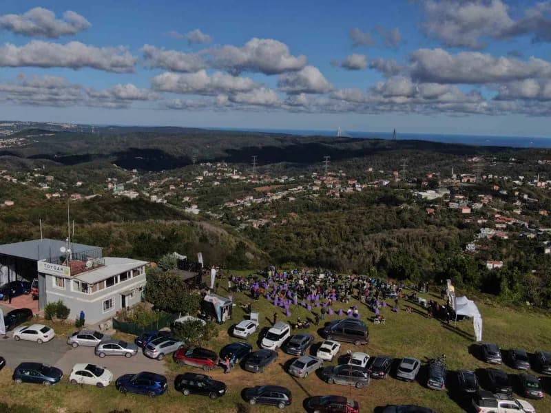 Cemre Vakfı ve Beykoz Belediyesi’nin katkılarıyla Beykoz Toygartepe’de bu yıl 5’incisi düzenlenen Yırtıcı Kuş Göçü Gözle