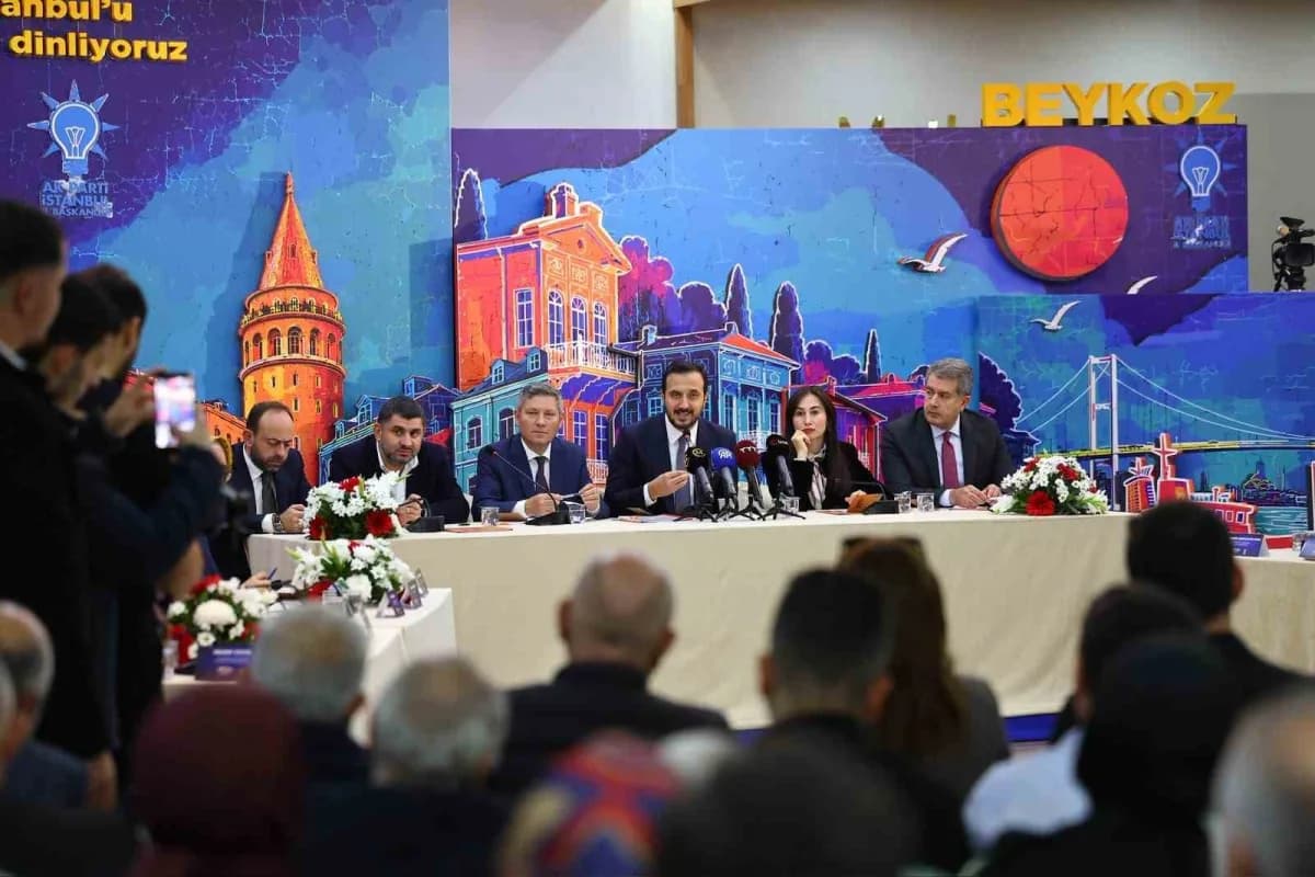 AK Parti İstanbul İl Başkanlığı tarafından Beykoz’da düzenlenen İstanbul’u Dinliyoruz