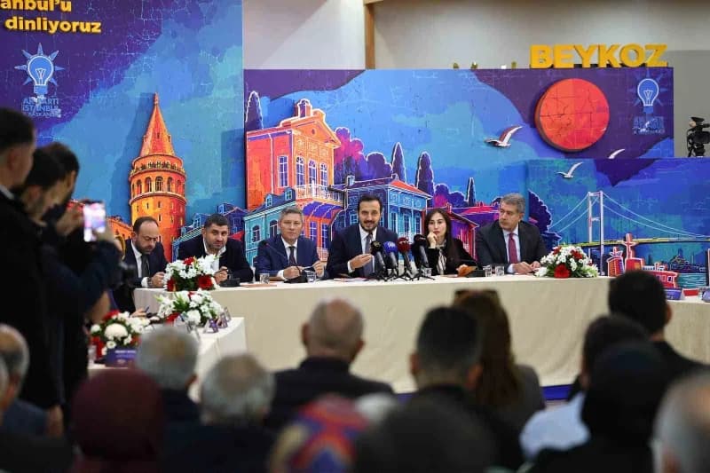 AK Parti İstanbul İl Başkanlığı tarafından Beykoz’da düzenlenen İstanbul’u Dinliyoruz