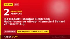 İSTTELKOM İstanbul Elektronik Haberleşme 2 Harita Mühendisi işçi alımı ilanı