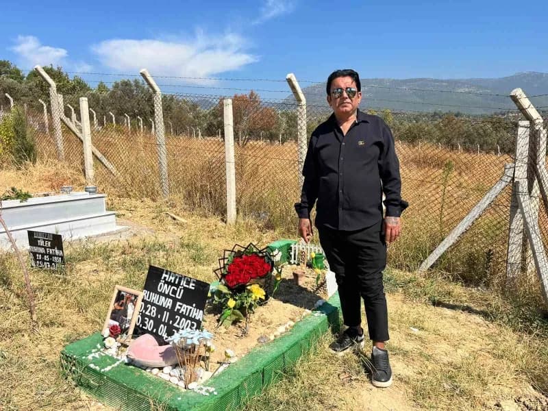 23 yaşındaki kızı Hatice Öncü'yü burun estetiği ameliyatı sonrası kaybeden acılı baba İbrahim Öncü, evladının mezarı baş