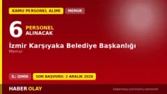 İzmir Karşıyaka Belediyesi memur personel alımı için başvuru süreci ve şartlar