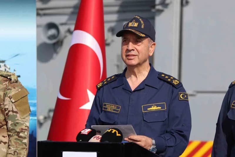 Deniz Kuvvetleri Komutanı Oramiral Ercüment Tatlıoğlu açıklamalarda bulundu