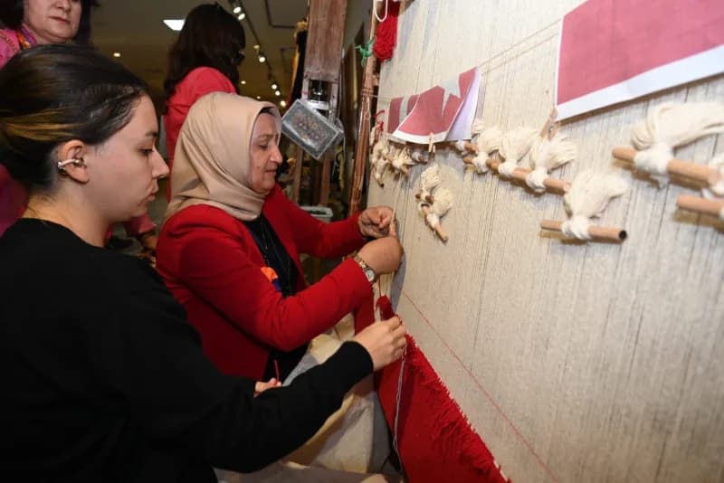 Kadın Muhtarlar, Prof. Dr. Turan Yazgan Etnografya Halı ve Kilim Müzesi Müzesi'ni de gezdi