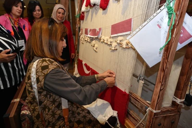 Kadın Muhtarlar, Prof. Dr. Turan Yazgan Etnografya Halı ve Kilim Müzesi Müzesi'ni de gezdi