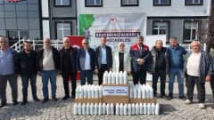 Düzce Çilimli'de kahverengi kokarcaya karşı bitki koruma ürünü dağıtımı ve teknik bilgilendirme programı
