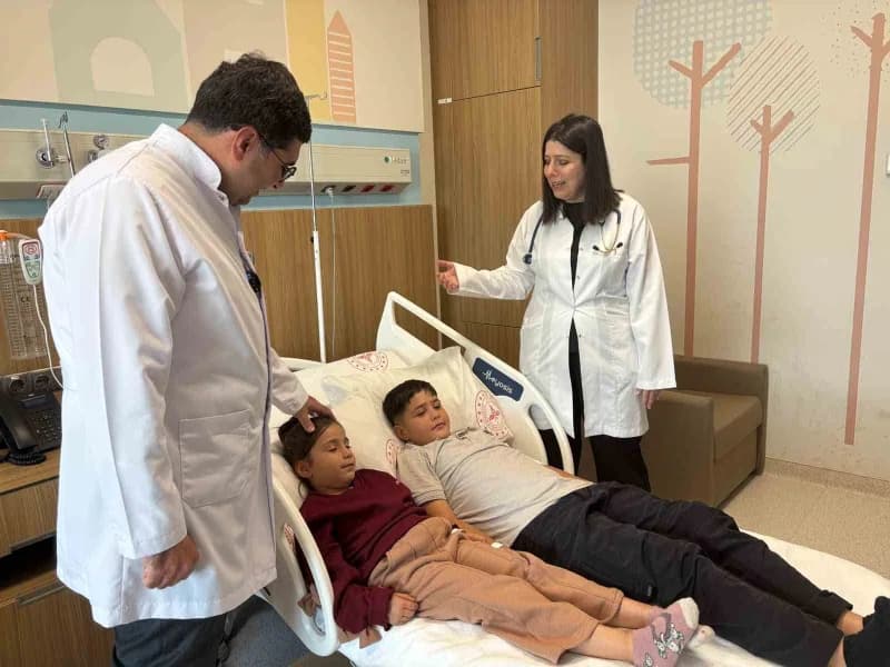 Kalplerinde aynı bölgedeki ve aynı büyüklükte delik tespit edilen 12 yaşındaki Yusuf Tuna Şahin ile