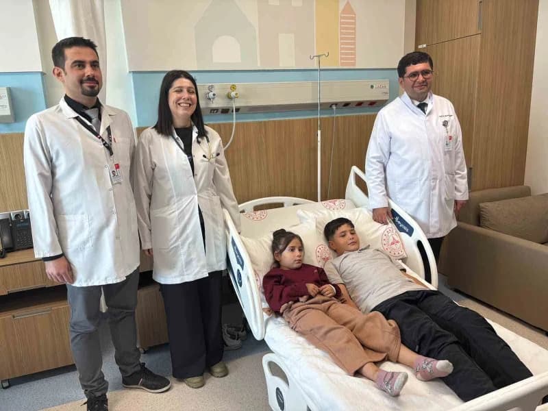 Kalplerinde aynı bölgedeki ve aynı büyüklükte delik tespit edilen 12 yaşındaki Yusuf Tuna Şahin ile