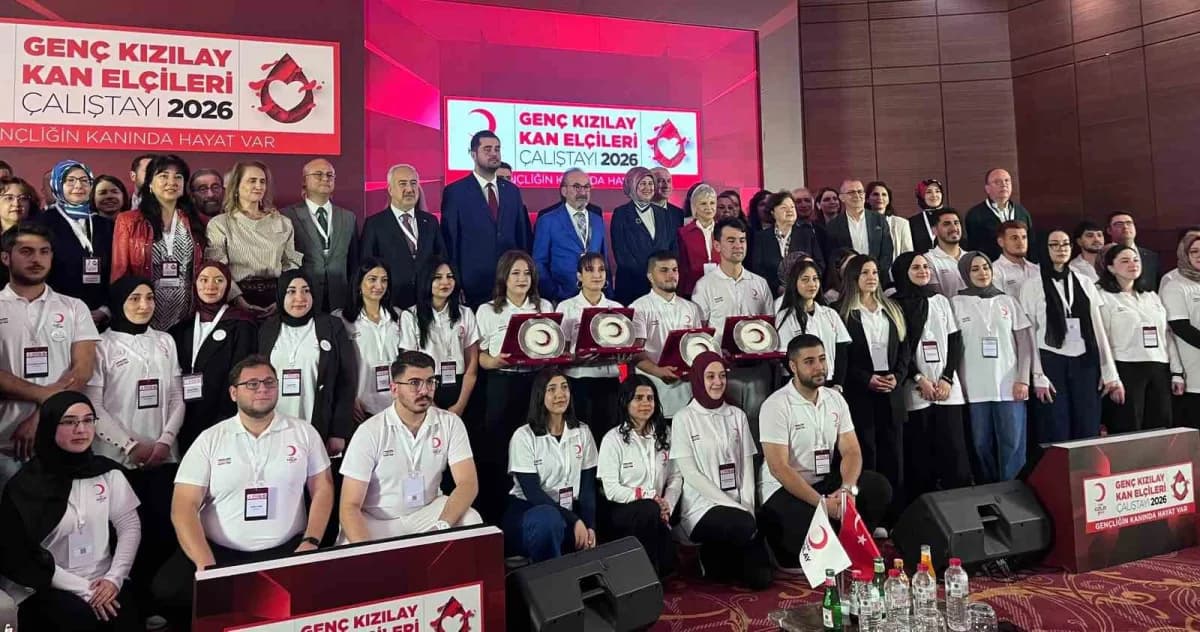 Türk Kızılay Başkanı Fatma Meriç Yılmaz, 2. Kan Elçileri Çalıştayı'na katıldı