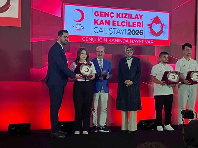 Türk Kızılay Başkanı Fatma Meriç Yılmaz, 2. Kan Elçileri Çalıştayı'na katıldı