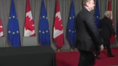 Kanada Başbakanı Mark Carney, Avrupa Birliği yetkilileriyle Montreal’de düzenlenen AB-Kanada