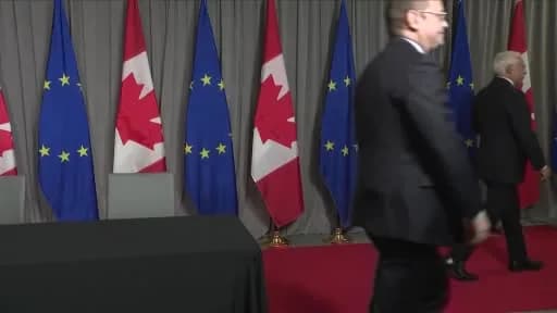 Kanada Başbakanı Mark Carney, Avrupa Birliği yetkilileriyle Montreal’de düzenlenen AB-Kanada