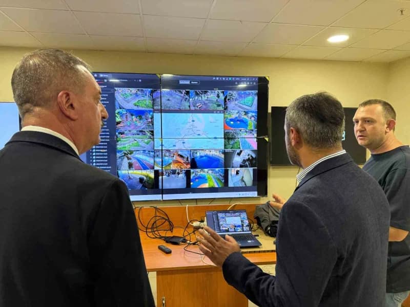 Karabük’te park ve sosyal yaşam alanlarında güvenlik kameralarıyla izleme yapılması