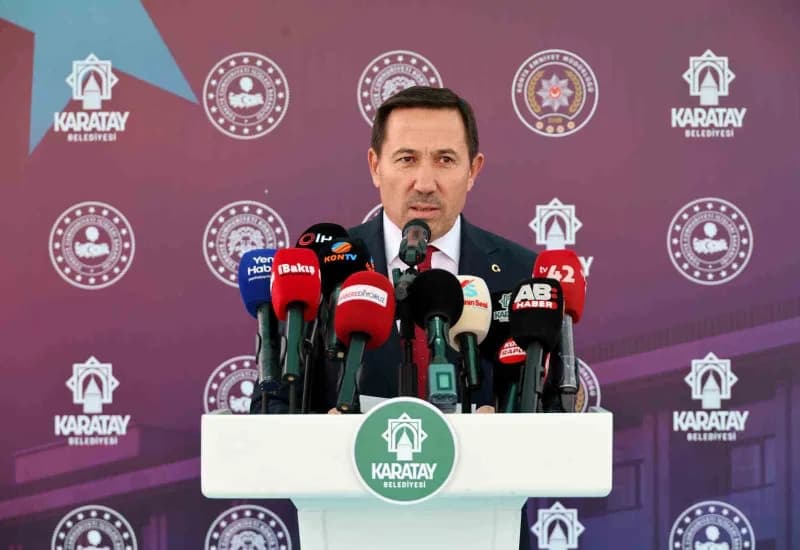 Karatay Belediye Başkanı Hasan Kılca, "Bugün Karatay’ımızın huzuruna, hemşehrilerimizin güvenliğine Hizmet edecek iki ön