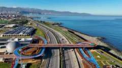 Türkiye'de karayolu ve demiryolu üzerinde inşa edilen ekolojik köprülerin genel görünümü