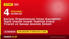 Kariyer AŞ Erzurum 4 Beko Loder Operatörü daimi işçi alımı ilanı