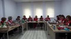 Kars’ta kadınların el emeği ürünleri hayır çarşılarında satışa sunuluyor