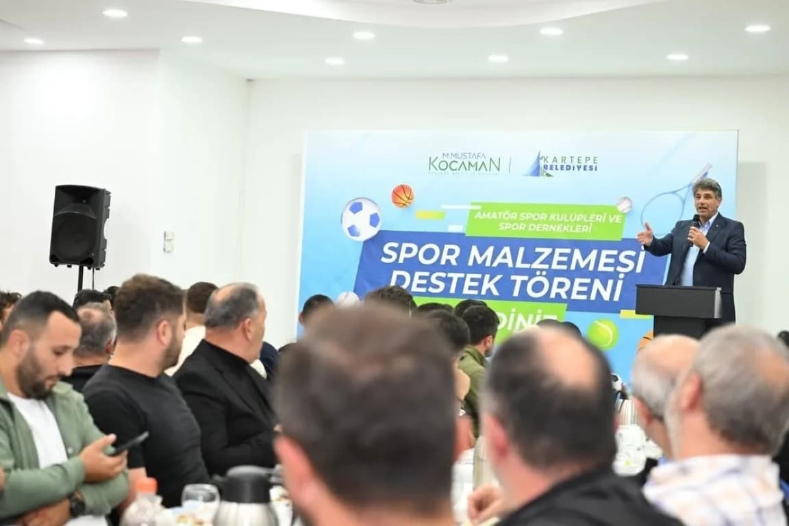 Kartepe Belediyesi tarafından gençlerin spora teşvik edilmesi amacıyla 20 Spor kulübü ve 27 Spor derneğine toplam 3 mily