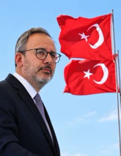 Mehmet Kasapoğlu'nun 29 Ekim Cumhuriyet Bayramı açıklaması sırasında konuşması