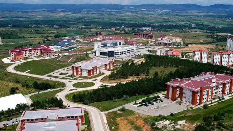 Kastamonu Üniversitesi öğrencileri çevre ve iklim projeleri kapsamında çalışmalar yaparken