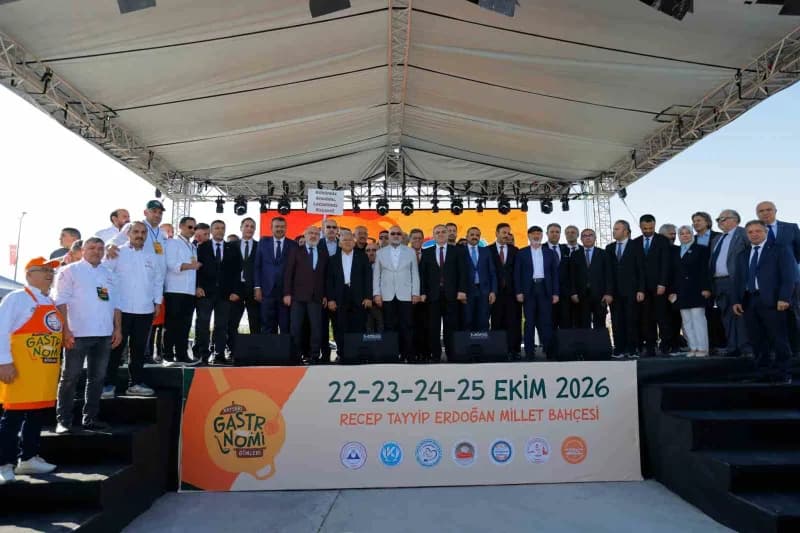 Kayseri Büyükşehir Belediyesi tarafından düzenlenen 4’üncü Kayseri Gastronomi Günleri'nin resmi açıl