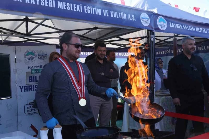 Kayseri Gastronomi Günleri’nde KAYMEK standında yöresel lezzetler ve etkinlikler